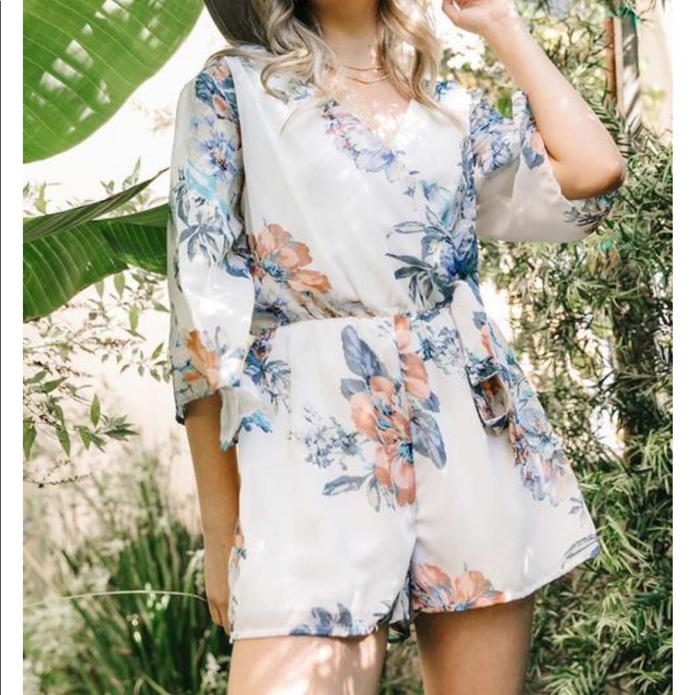 Floral Romper